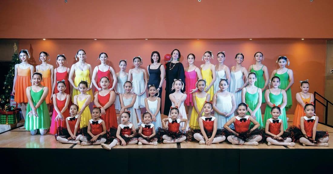 Estudiantes de la Escuela Beatriz Abreu Cátedra de Danza